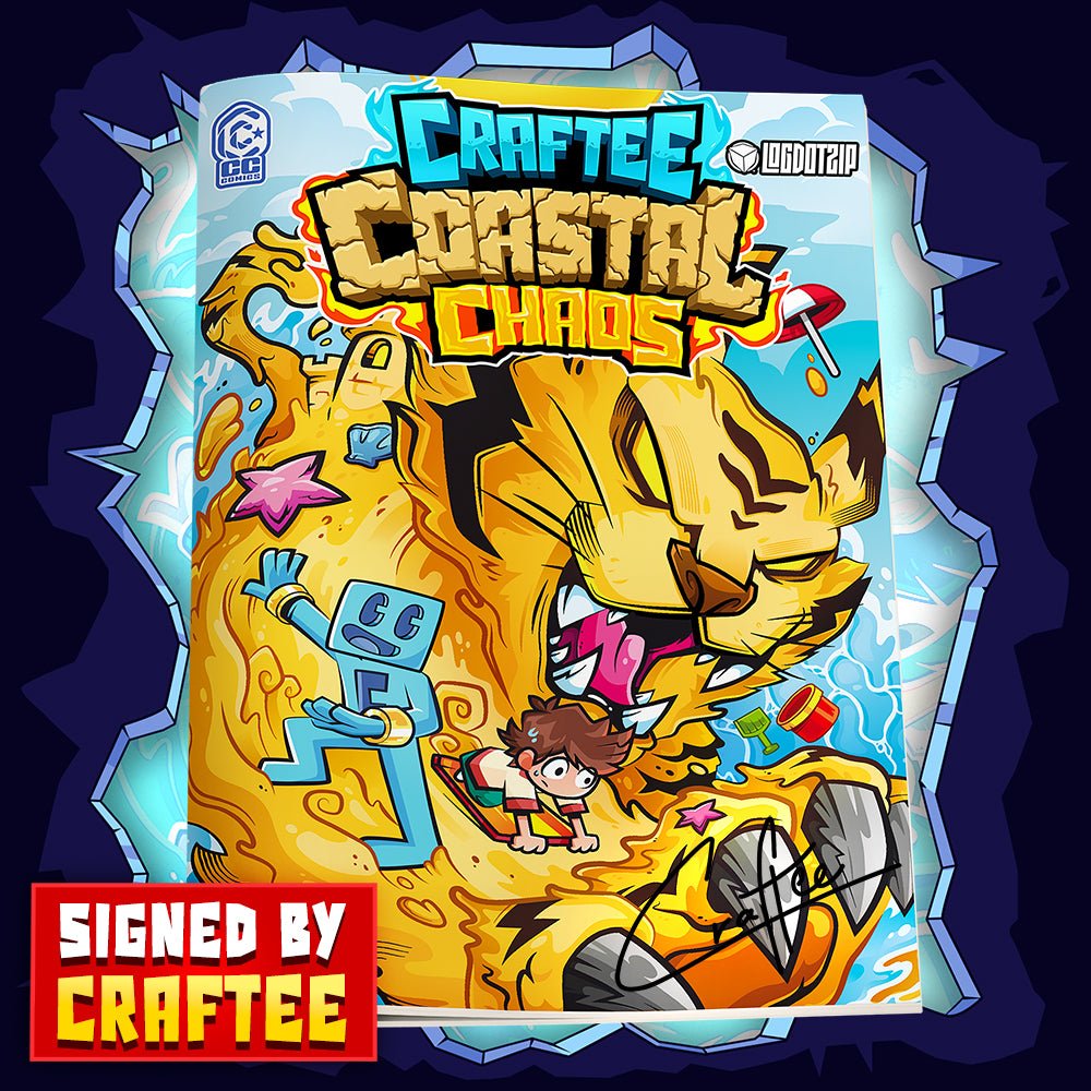 Craftee's Comic Book 2! - Craftee: Coastal Chaos - Craftee Shop