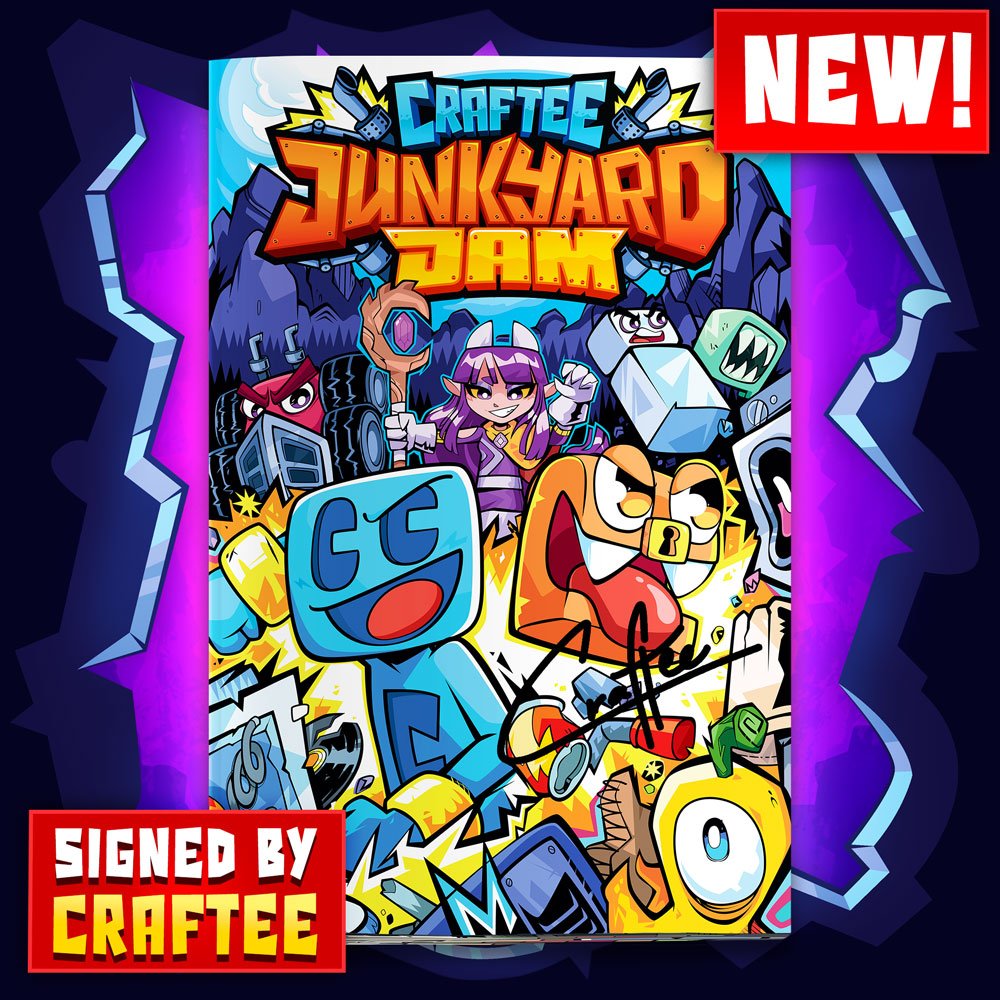 Craftee's Comic Book 3: Junkyard Jam - Craftee Shop