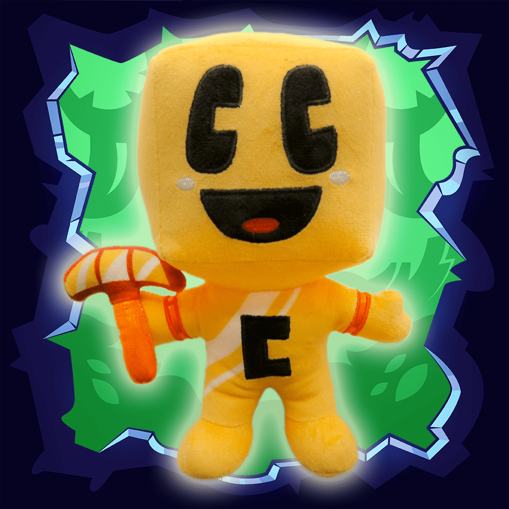 Golden Craftee Plushie - Craftee Shop