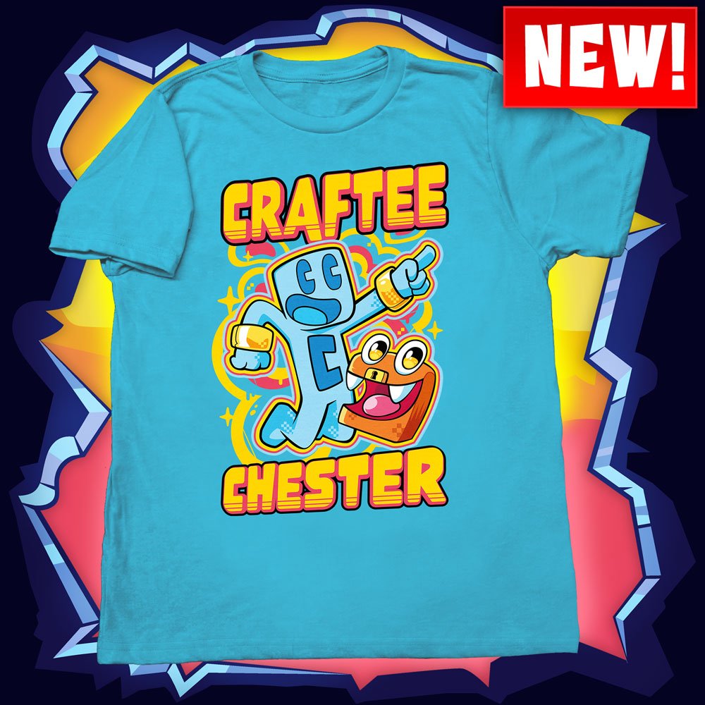 NEW Craftee & Chester Blue Shirt - Craftee Shop