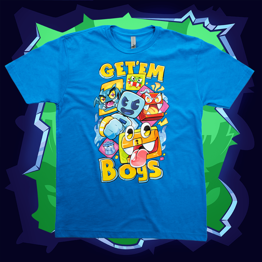 NEW Get Em Boys Blue Shirt! - Craftee Shop