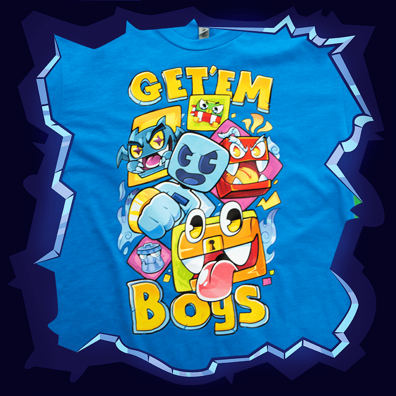 NEW Get Em Boys Blue Shirt! - Craftee Shop