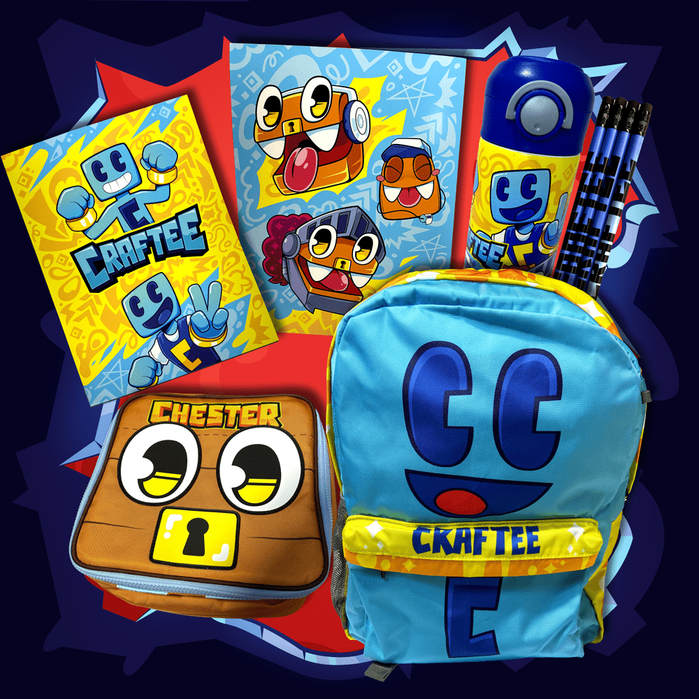 PRE - ORDER - Craftee & Chester's Backpack Bundle - Craftee Shop