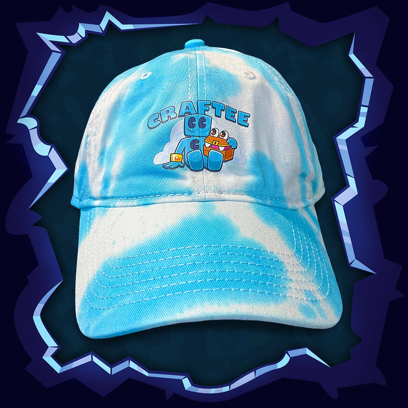 Craftee and Chester Tie-Dye Cap