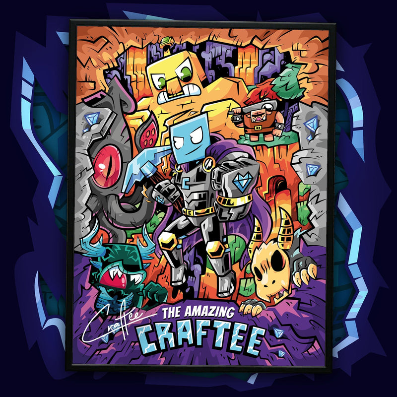SIGNED The Amazing Craftee Poster - Craftee Shop